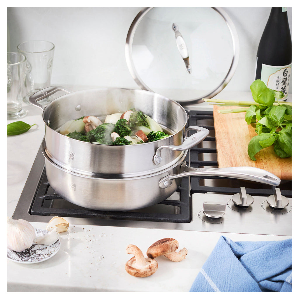 ZWILLING Spirit 3-Ply 7-pc, Stainless Steel, Cookware Set