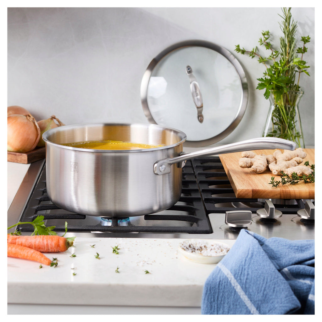 ZWILLING Spirit 3-Ply 1 qt, Stainless Steel, Sauce Pan