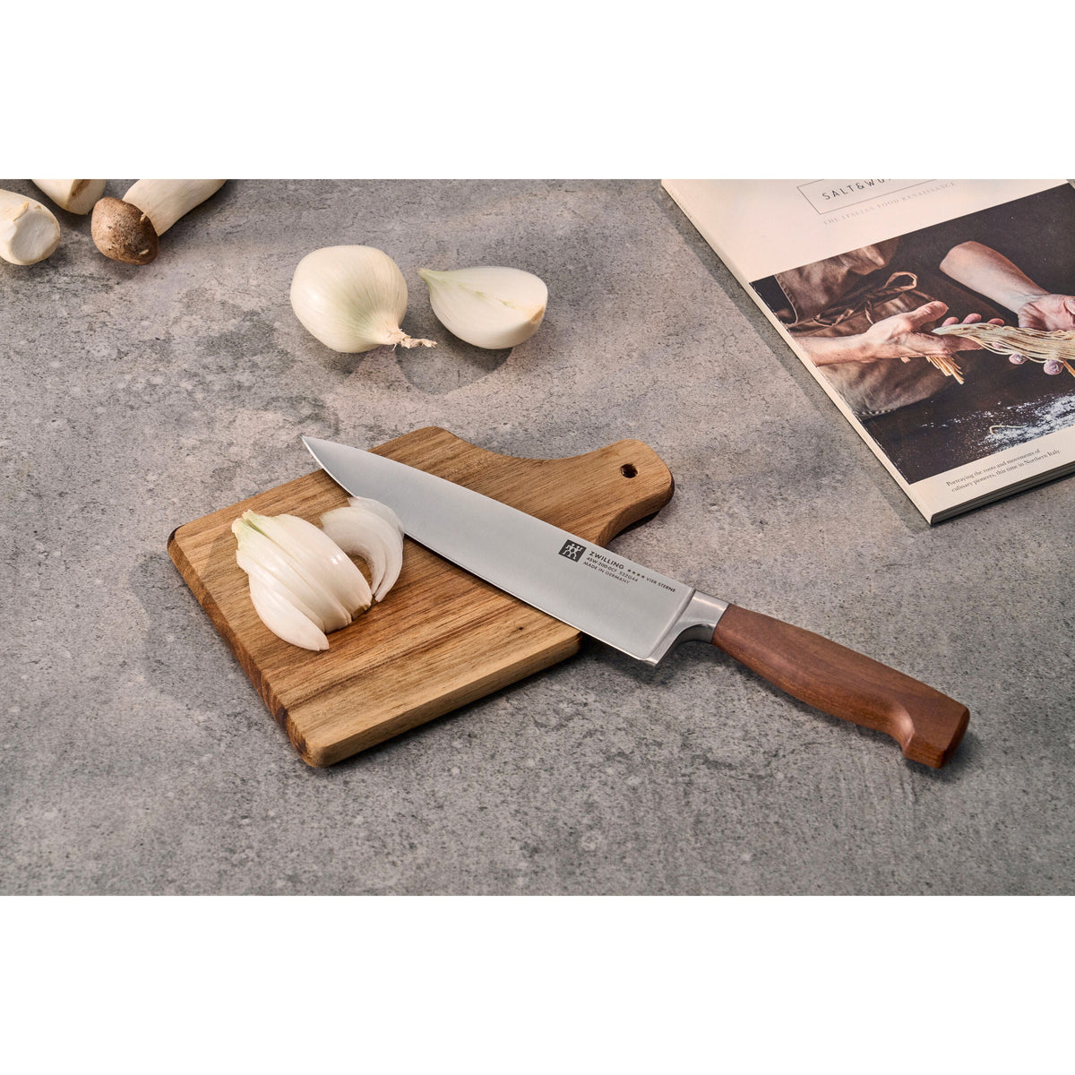 ZWILLING Four Star 6-pc, Kotibe Wood Handle Knife Block Set