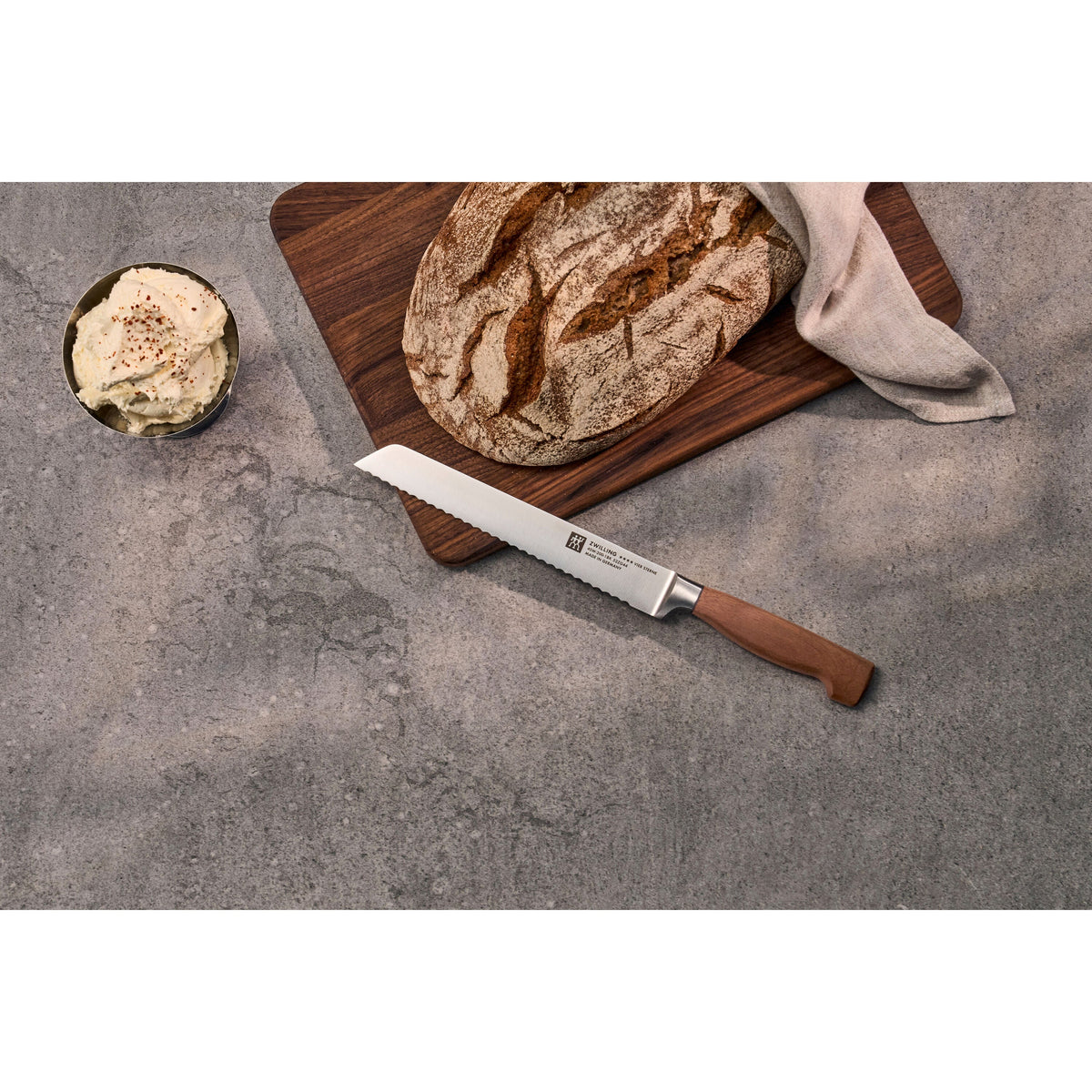 ZWILLING Four Star 6-pc, Kotibe Wood Handle Knife Block Set