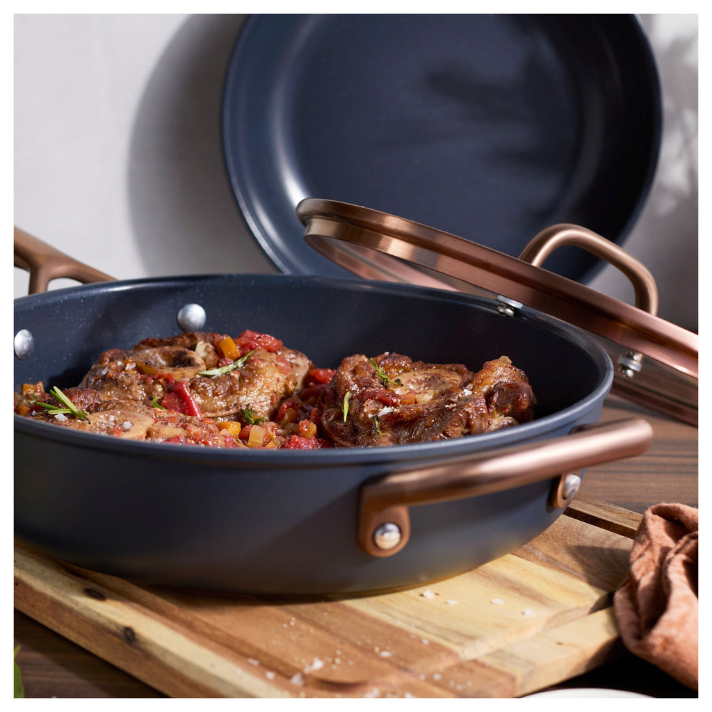ZWILLING Milano 7-pc, Cookware Set Ceramic Nonstick Titanium
