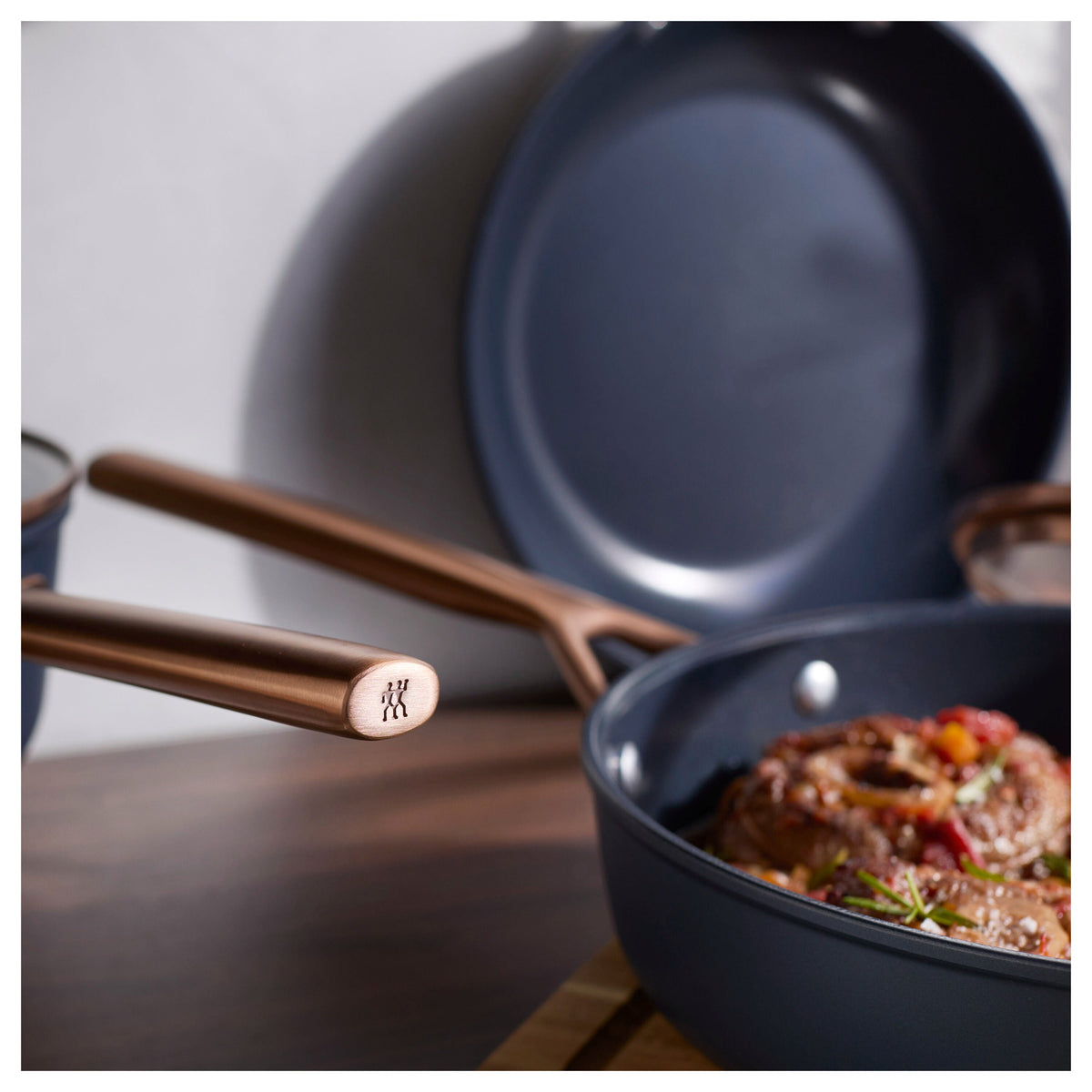 ZWILLING Milano 7-pc, Cookware Set Ceramic Nonstick Titanium