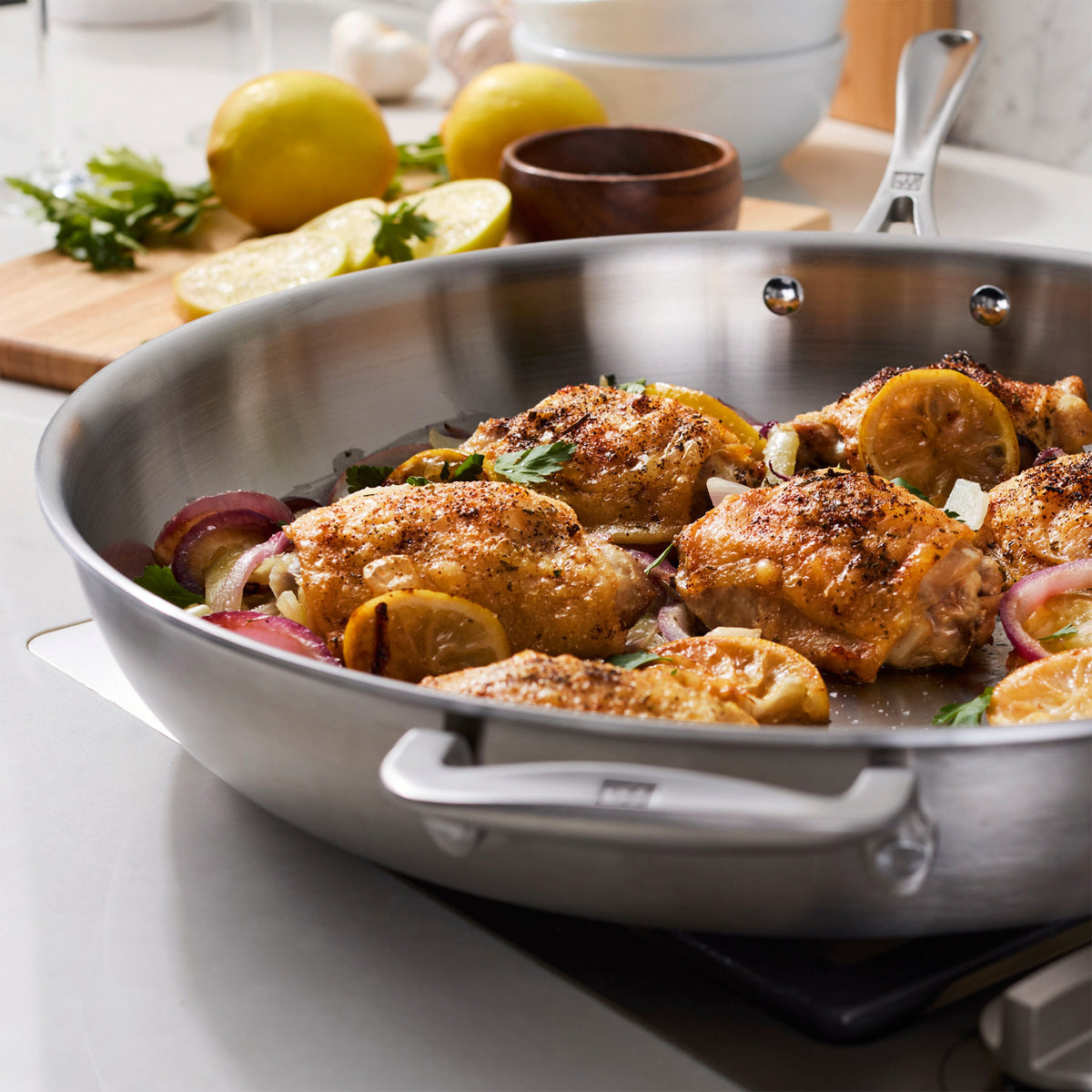 ZWILLING Spirit 3-Ply 10-inch, 18/10 Stainless Steel, Frying Pan