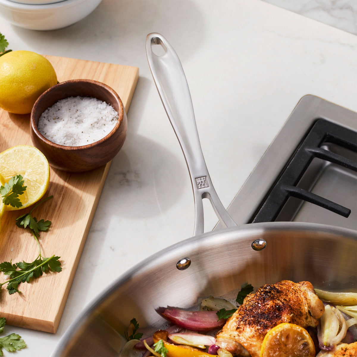 ZWILLING Spirit 3-Ply 10-inch, 18/10 Stainless Steel, Frying Pan