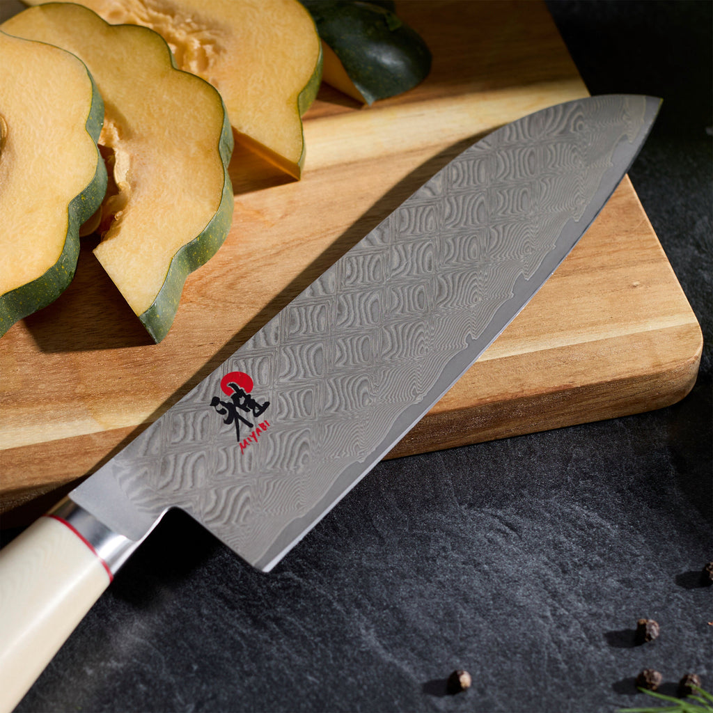 MIYABI Miyabi Ori 7-inch, Fine Edge Santoku