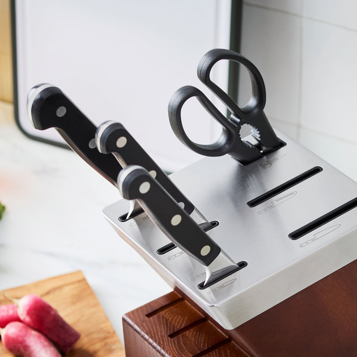 ZWILLING Pro 7-pc, Self Sharpening Block Set