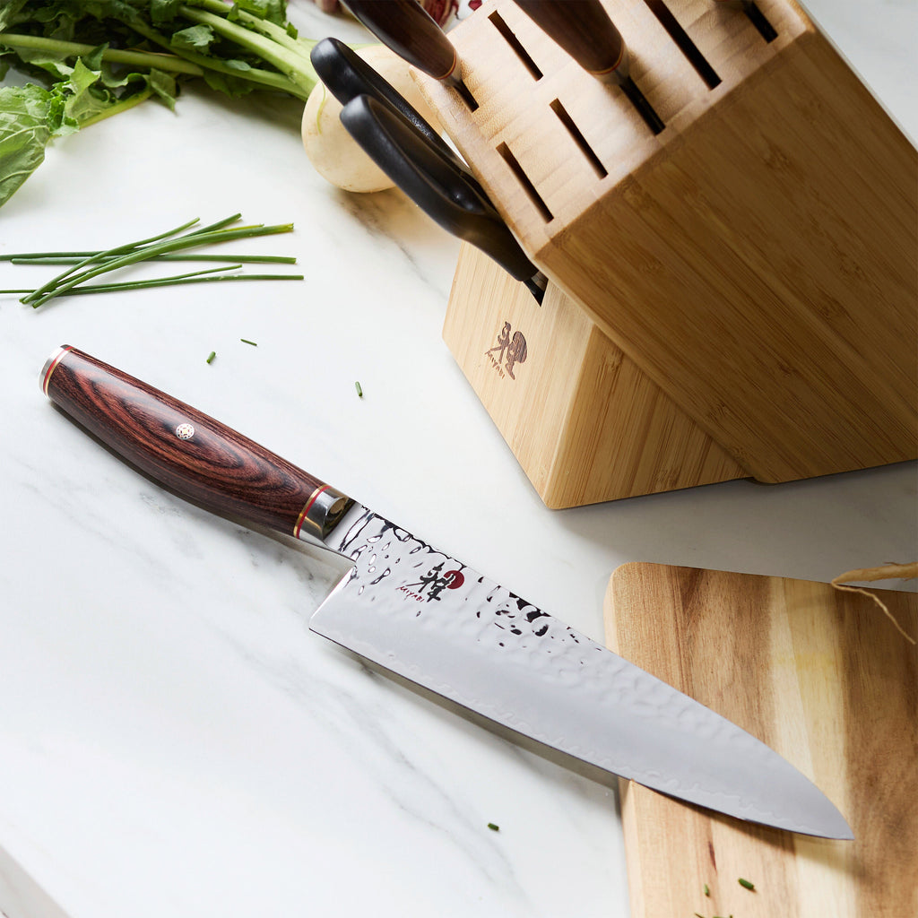 MIYABI Artisan 7-pc, Knife block set