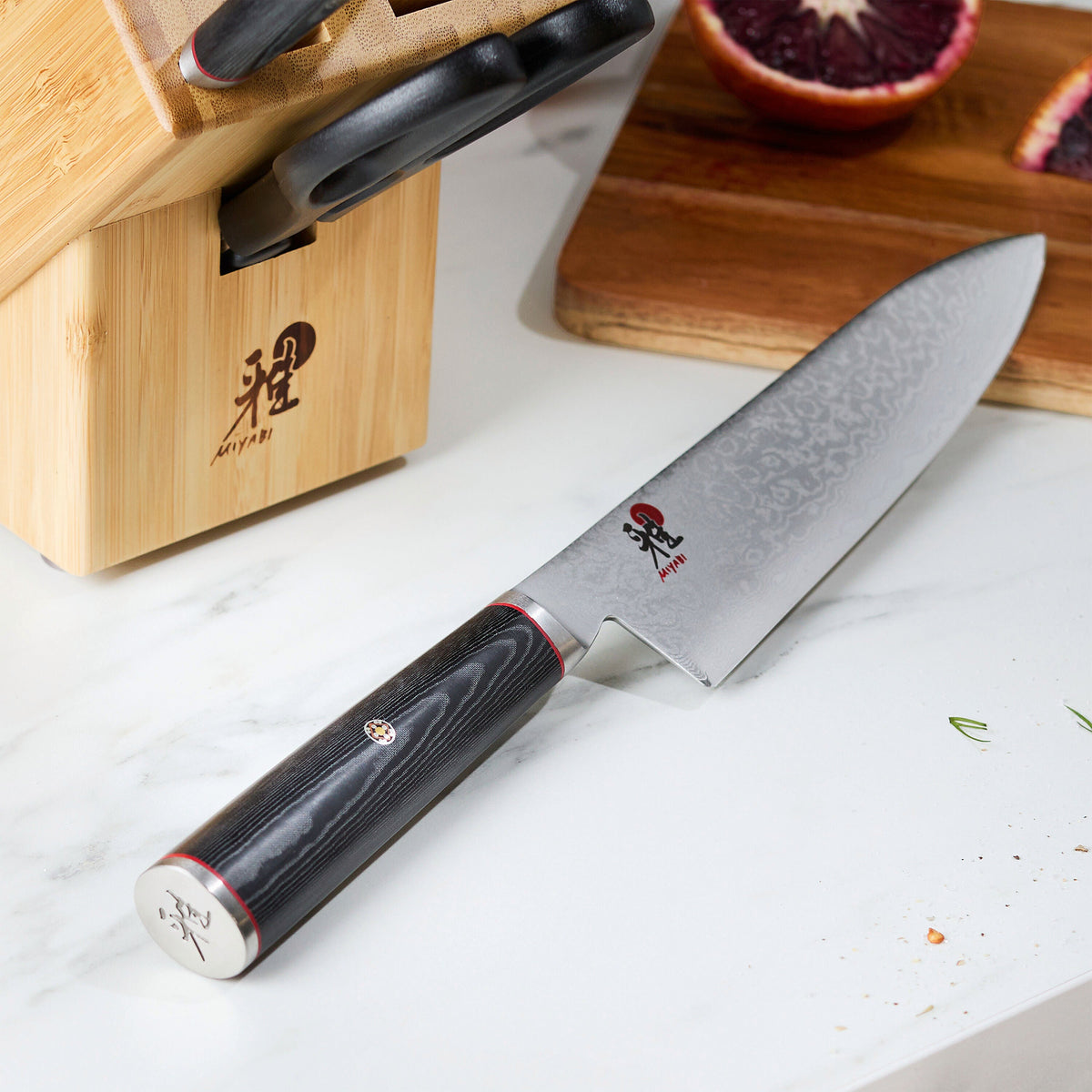 MIYABI Kaizen 7-pc, Knife block set