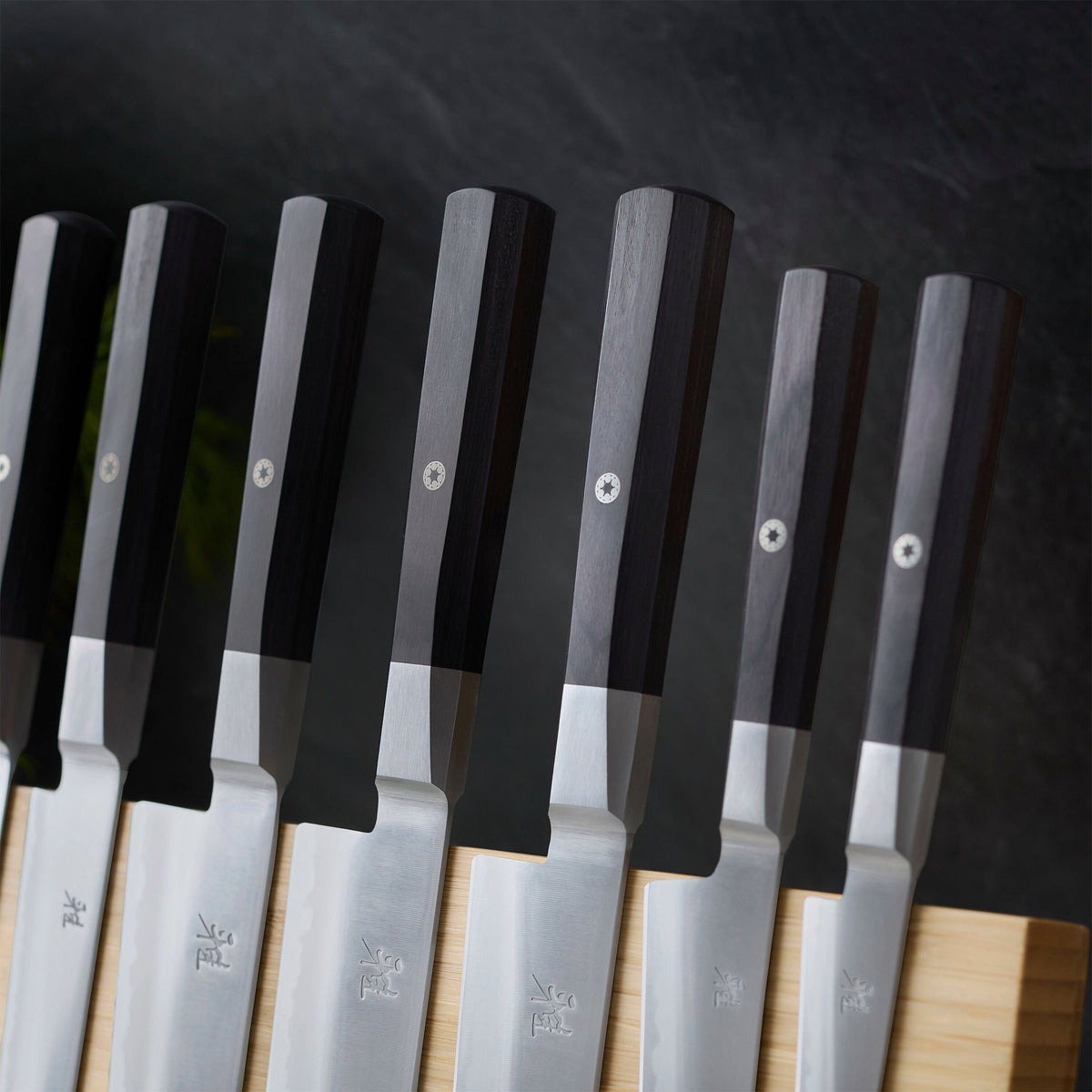 MIYABI KOH 4000FC 10-pc, Knife block set