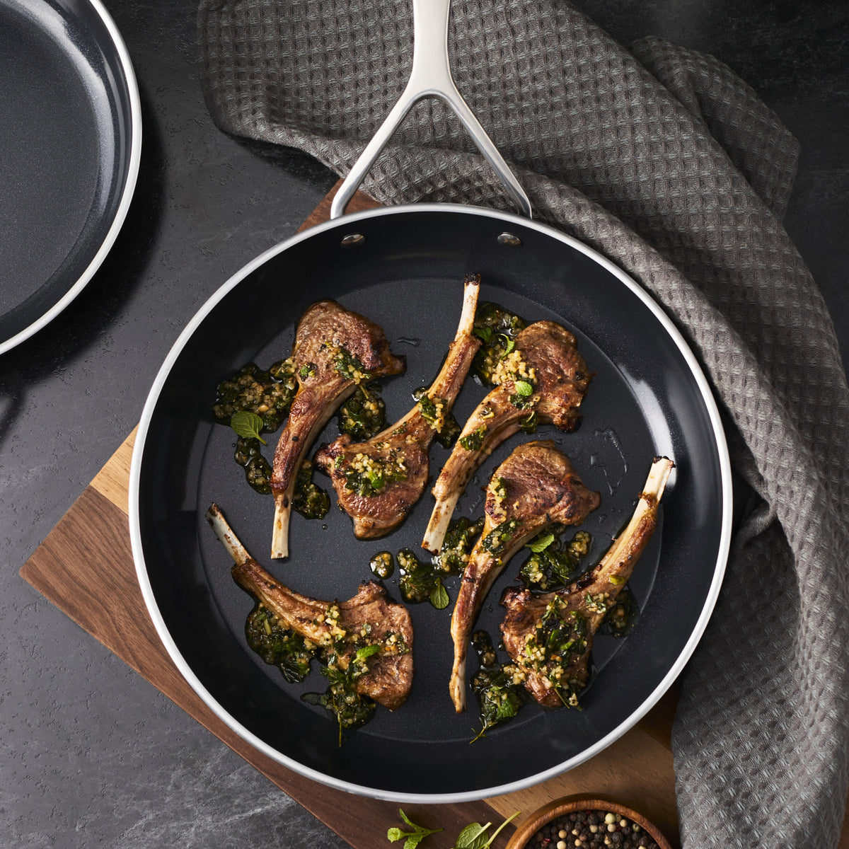 Demeyere Alu Pro 5 2-pc, Aluminum, Non-stick, Frying Pan Set