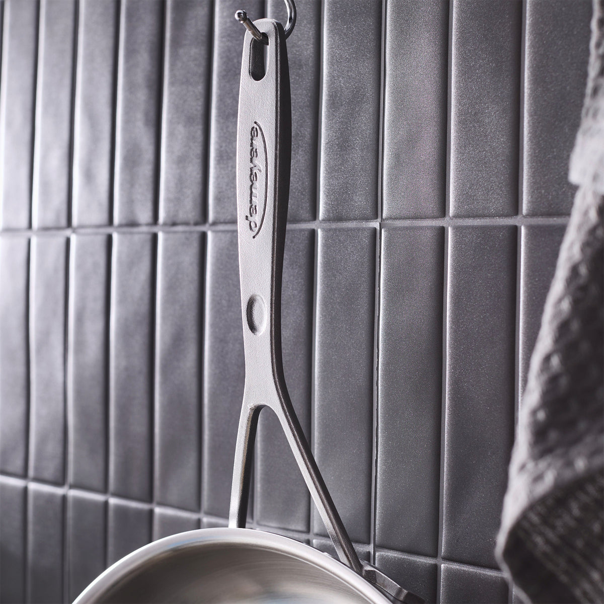 Demeyere Industry 5 8-inch, 18/10 Stainless Steel, Frying Pan