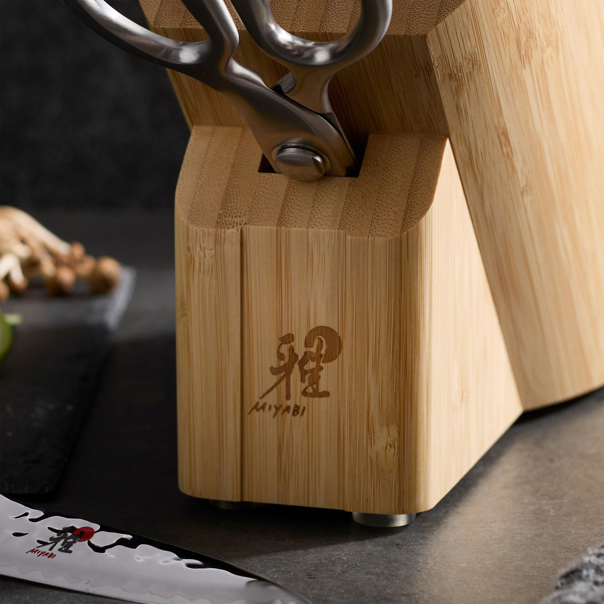 MIYABI HISHO 7-pc, Knife block set
