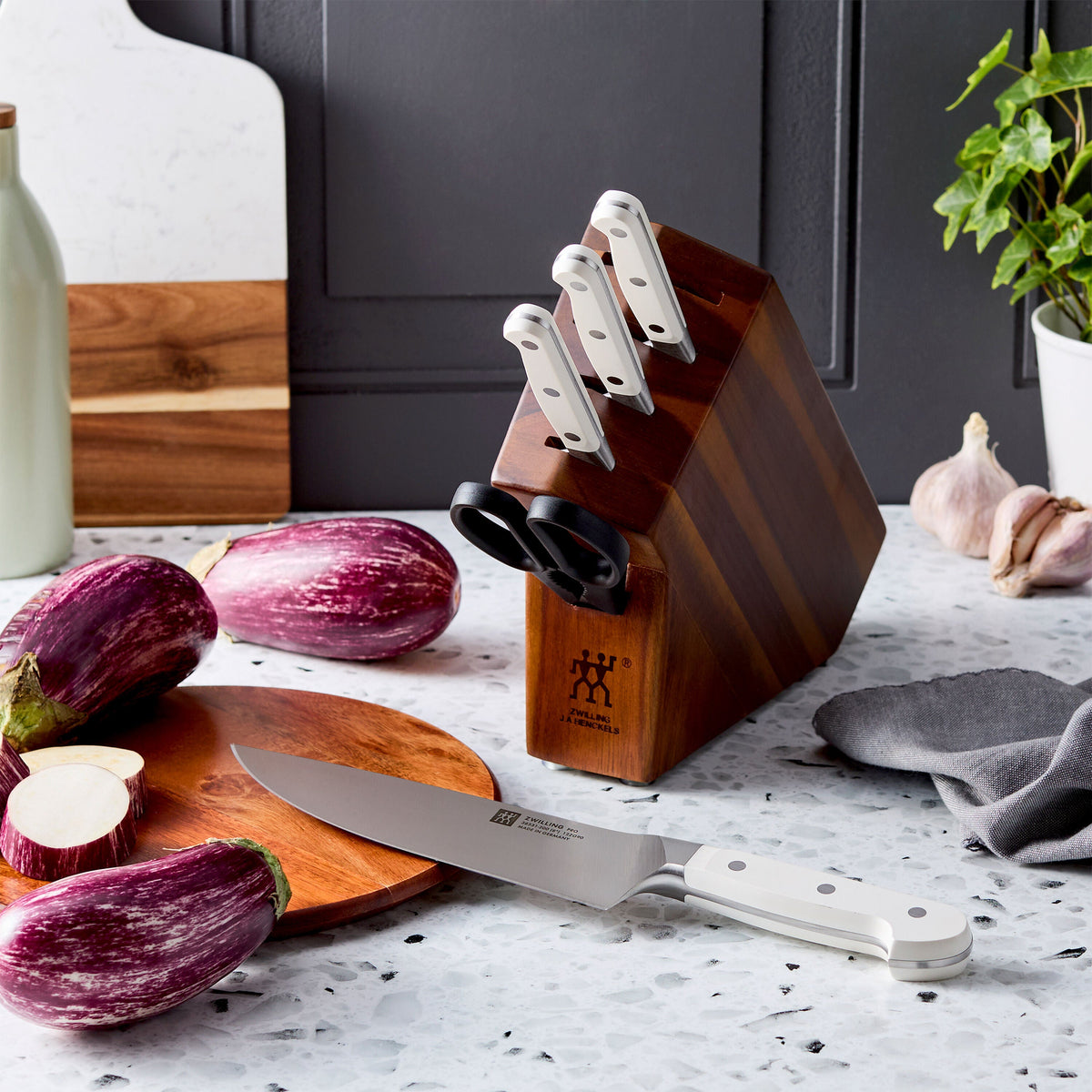 ZWILLING Pro le blanc 6-pc, Knife block set