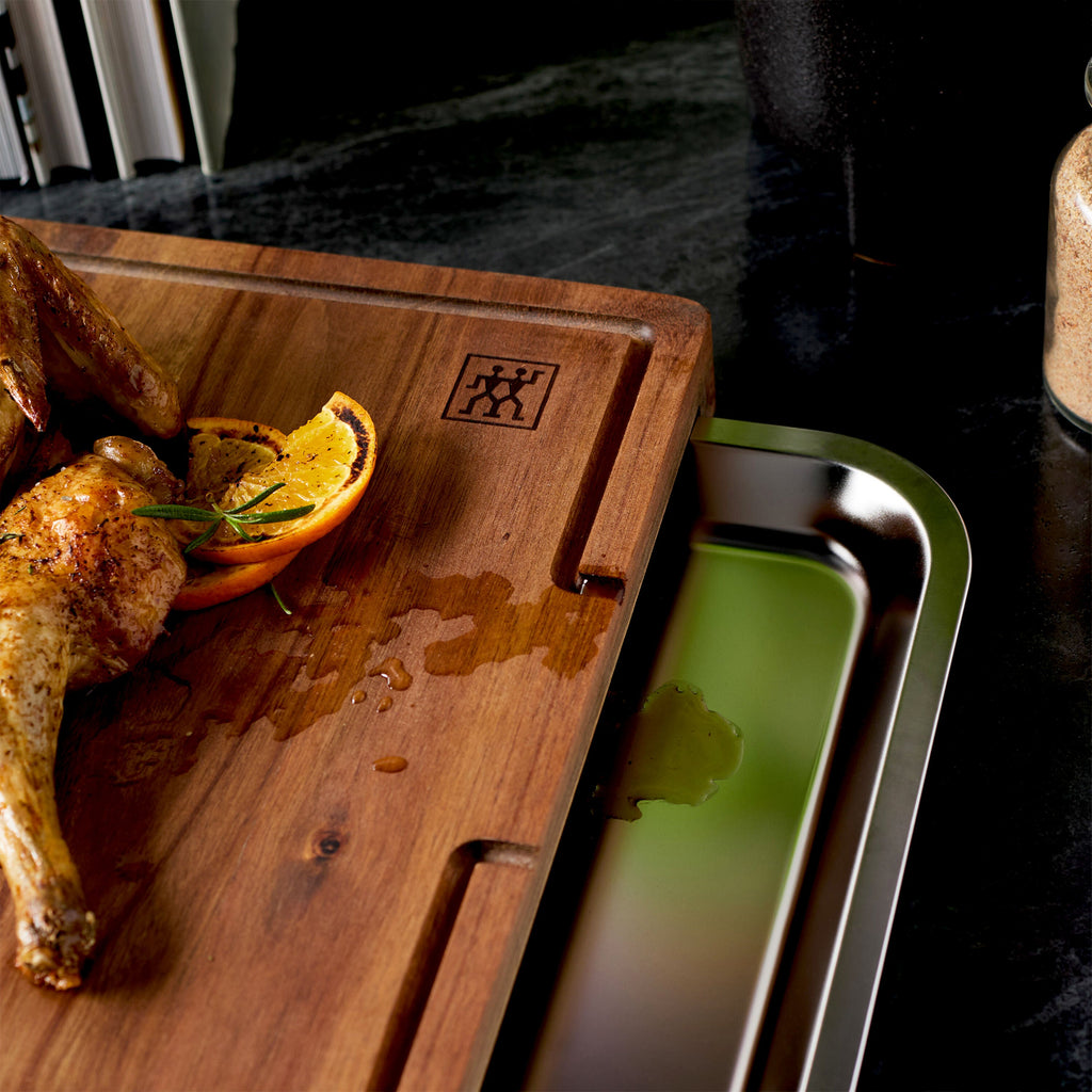 ZWILLING BBQ+ 17-inch x 14-inch Cutting Board With Tray