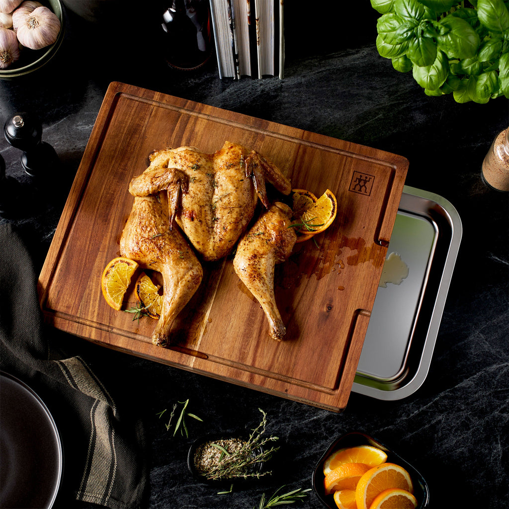 ZWILLING BBQ+ 17-inch x 14-inch Cutting Board With Tray