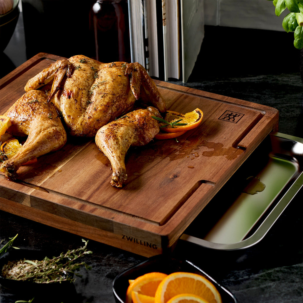 ZWILLING BBQ+ 17-inch x 14-inch Cutting Board With Tray