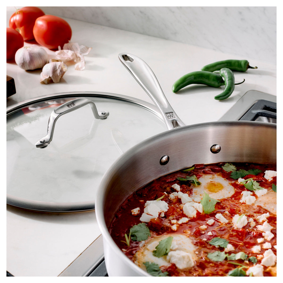 ZWILLING Spirit 3-Ply 3 qt, Stainless Steel, Saute Pan