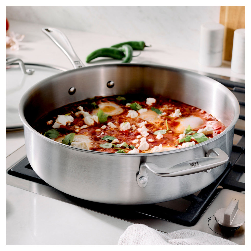ZWILLING Spirit 3-Ply 3 qt, Stainless Steel, Saute Pan