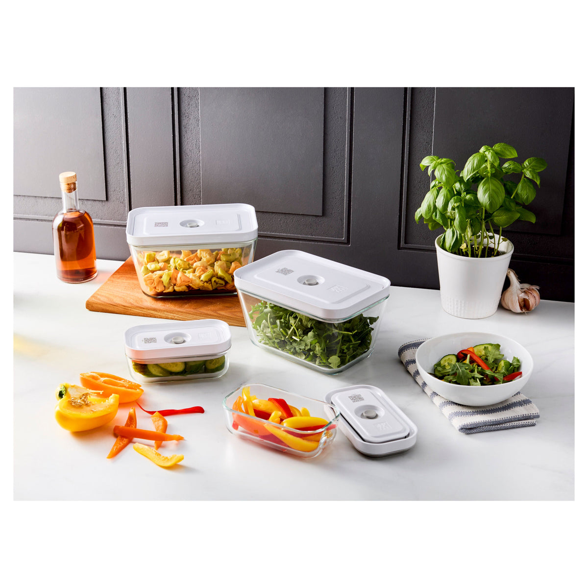 ZWILLING Fresh & Save Vacuum Gratin Dish, Glass