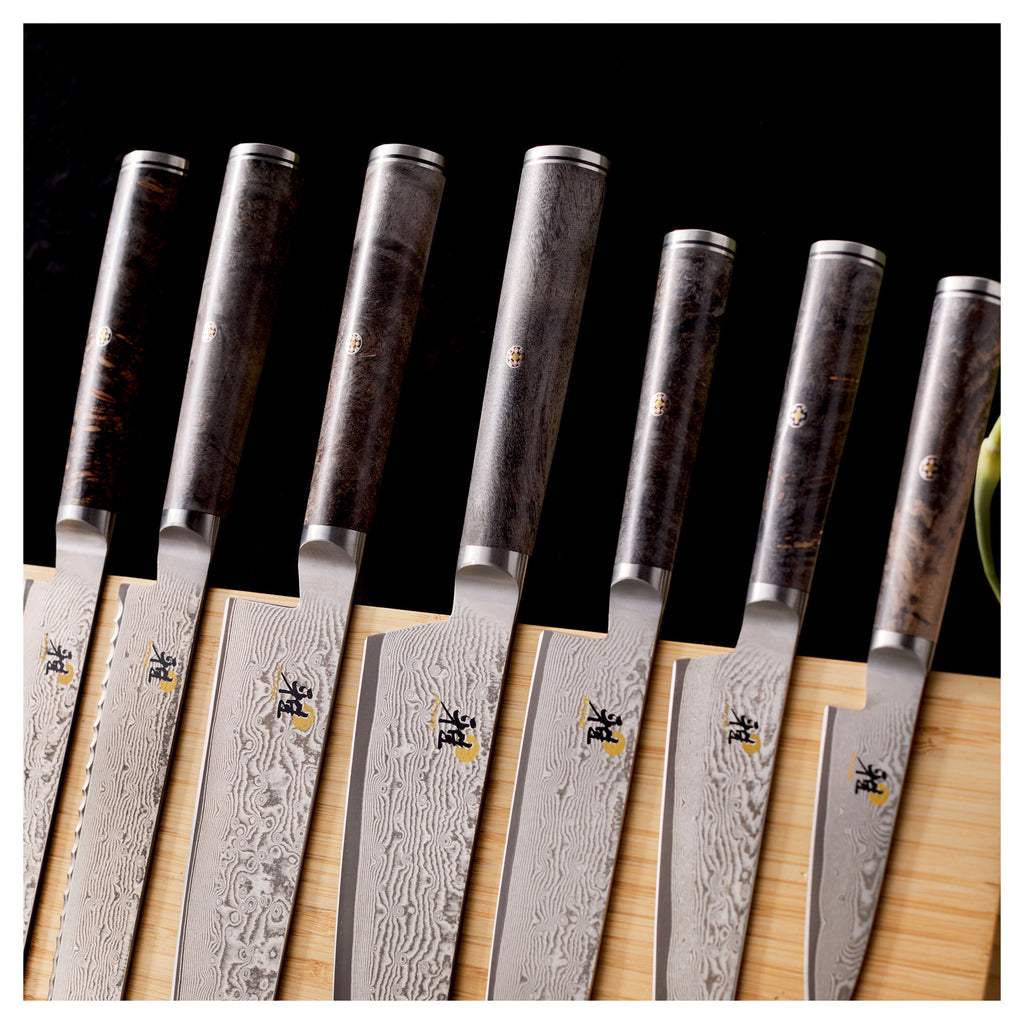 MIYABI BLACK 5000MCD67 10-pc, Knife block set
