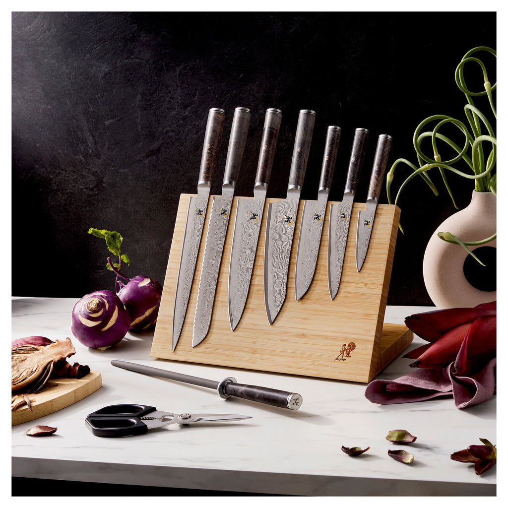 MIYABI BLACK 5000MCD67 10-pc, Knife block set