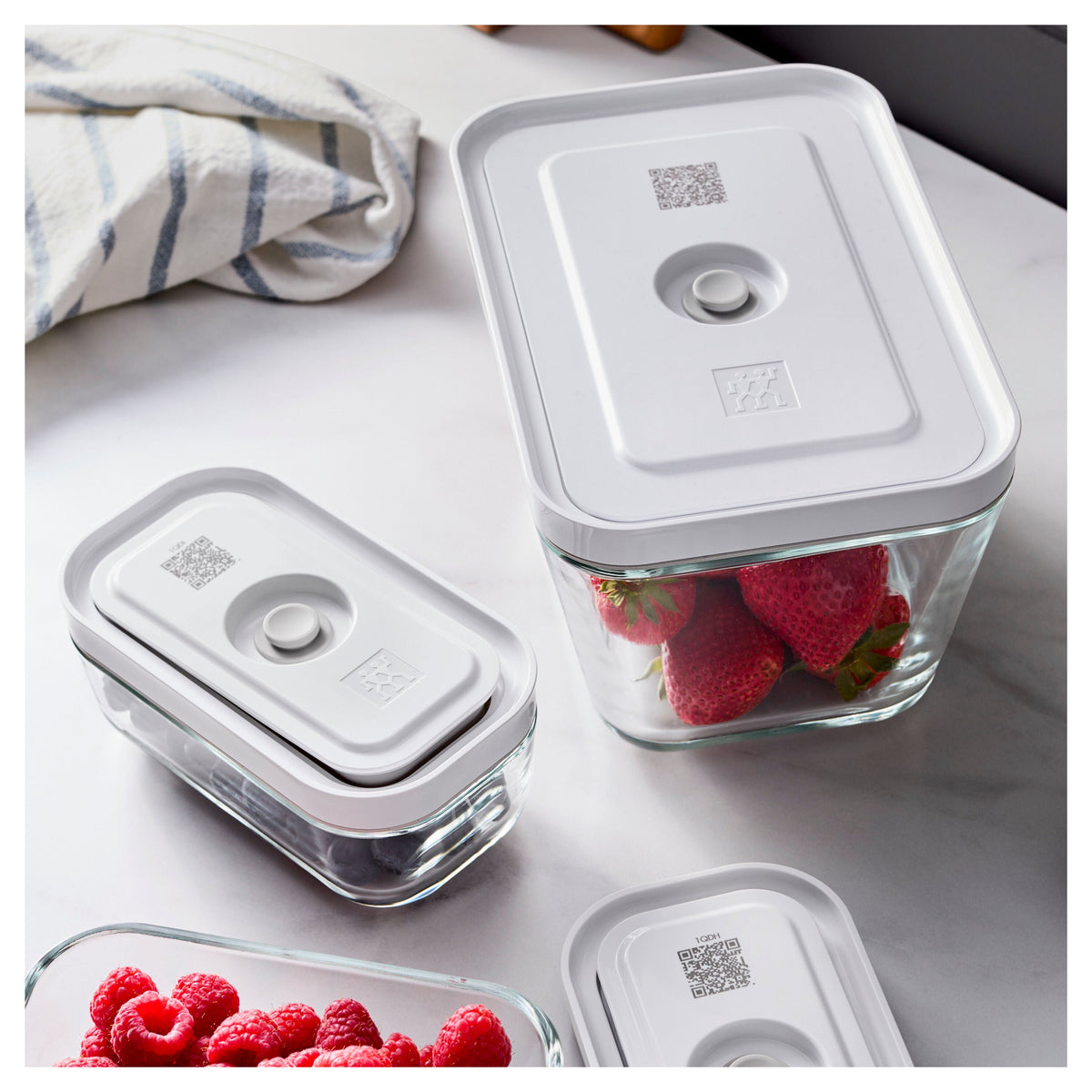 ZWILLING Fresh & Save Vacuum Gratin Dish, Glass