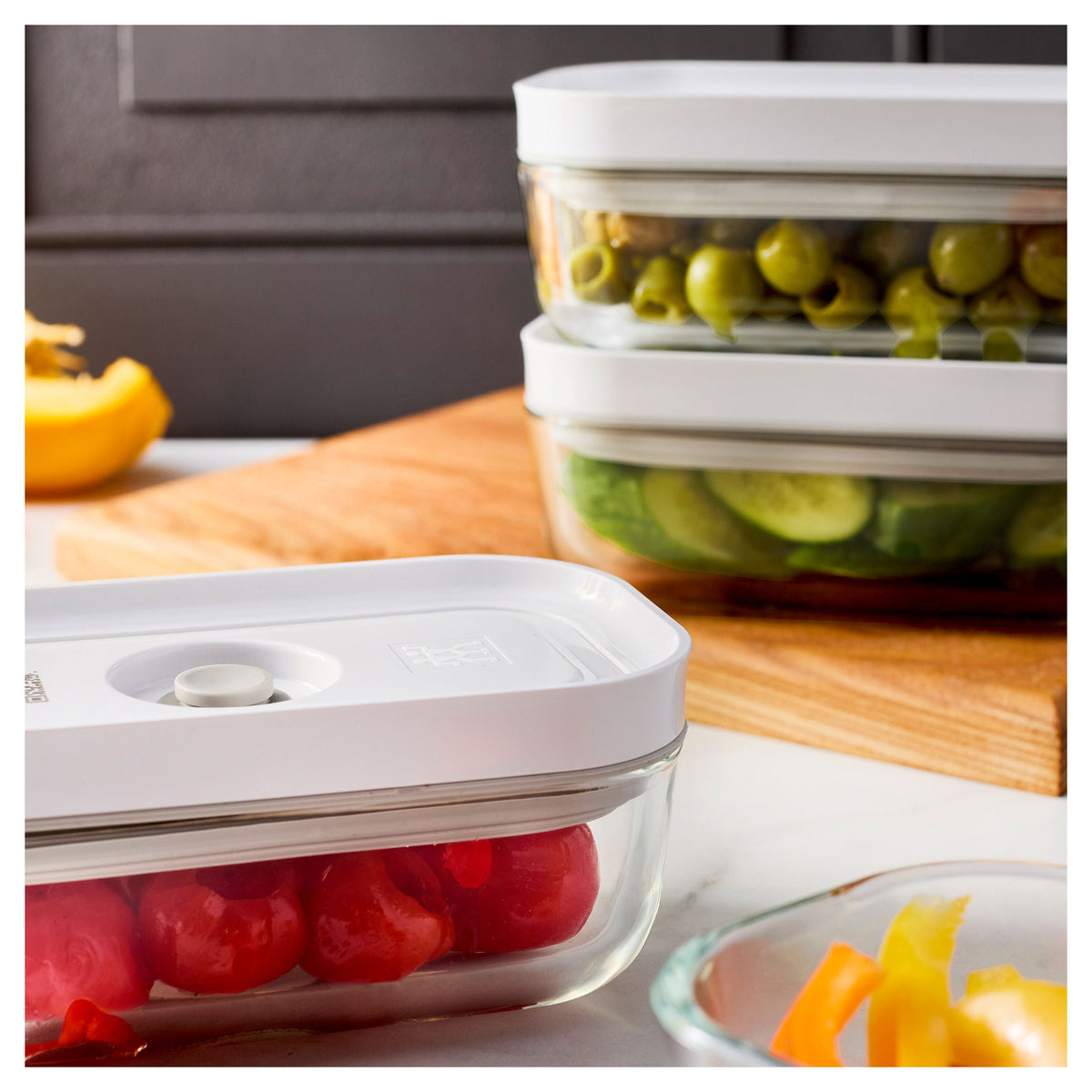 ZWILLING Fresh & Save S / 4-pc, Vacuum Box Set, Glass