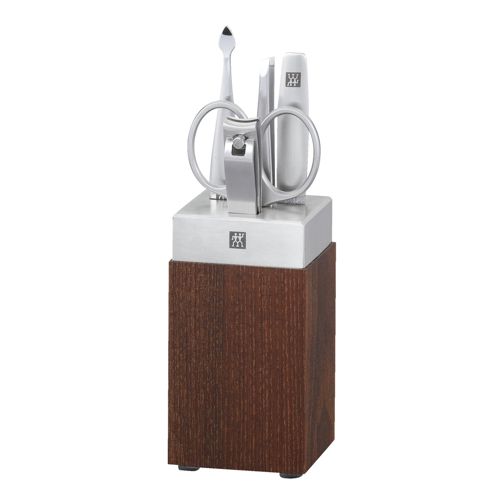 ZWILLING TWINOX 5-pc Spa Bath Station - Wood