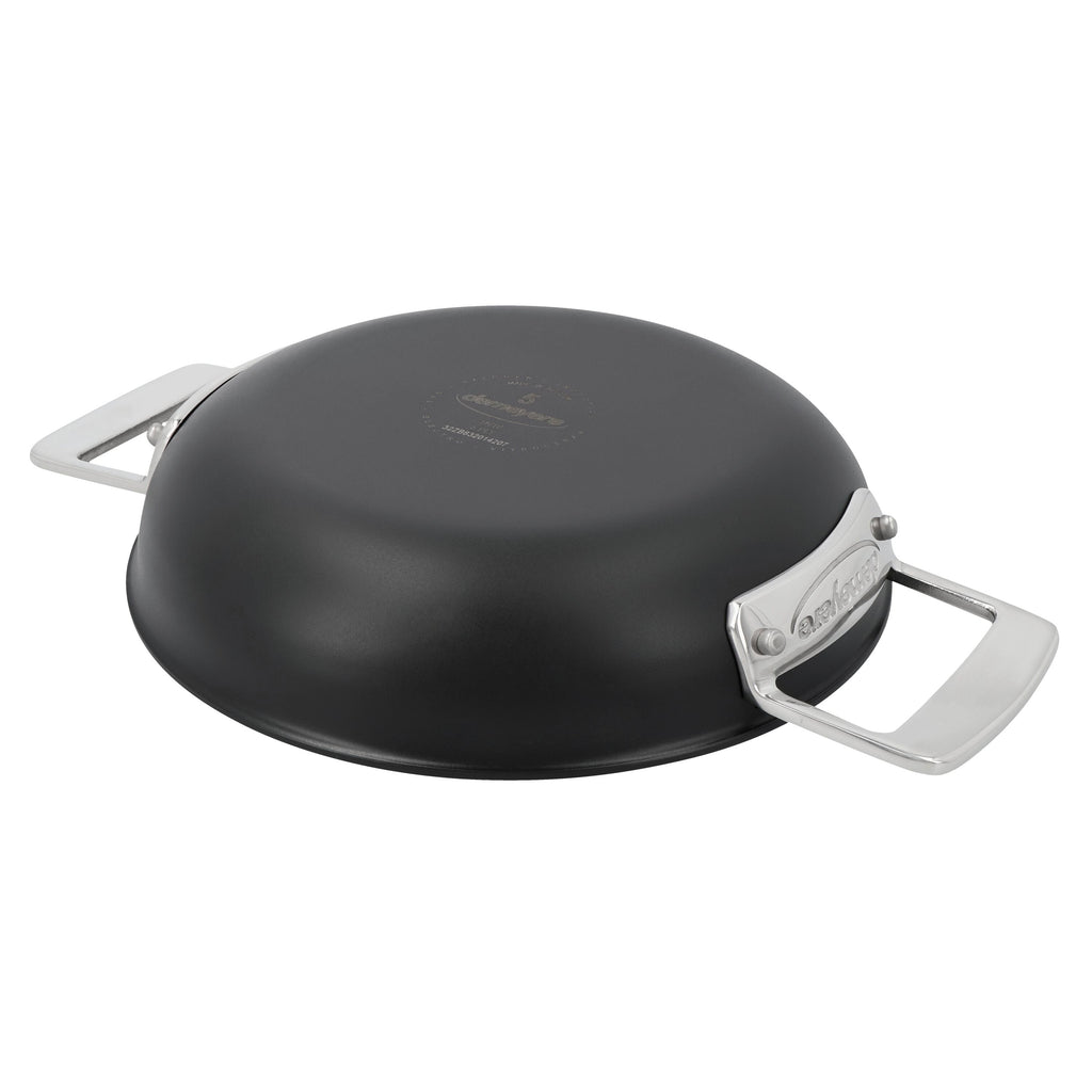 Demeyere Black 5 9.5-inch, 18/10 Stainless Steel, Frying Pan