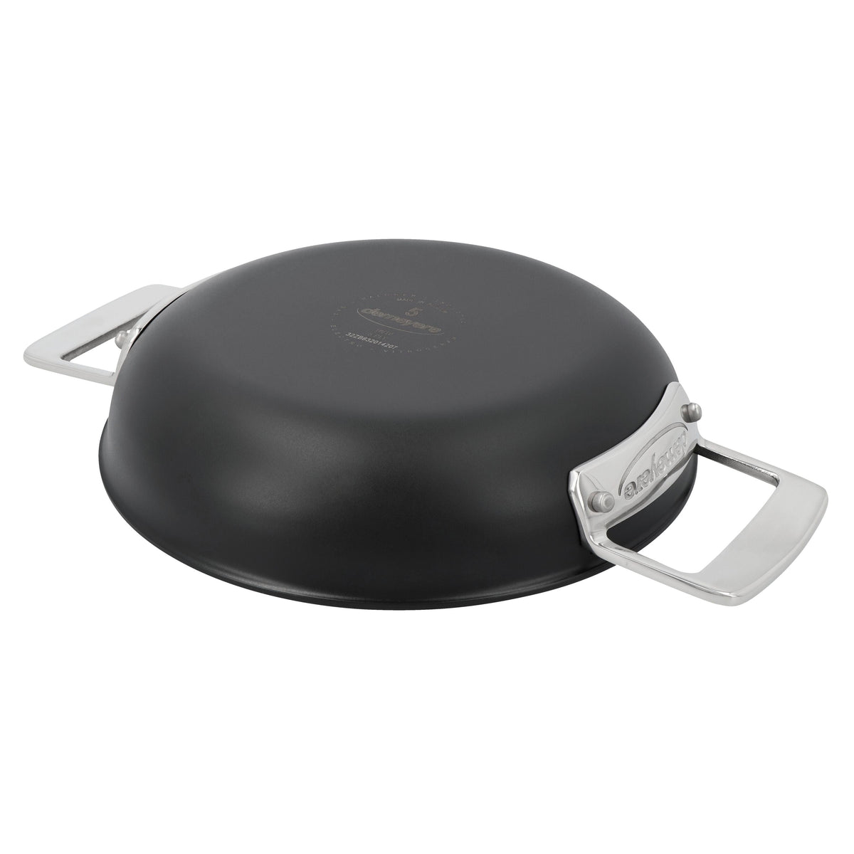 Demeyere Black 5 9.5-inch, 18/10 Stainless Steel, Frying Pan
