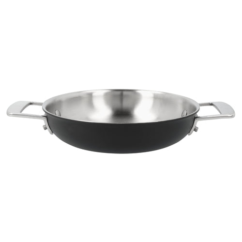 Demeyere Black 5 9.5-inch, 18/10 Stainless Steel, Frying Pan