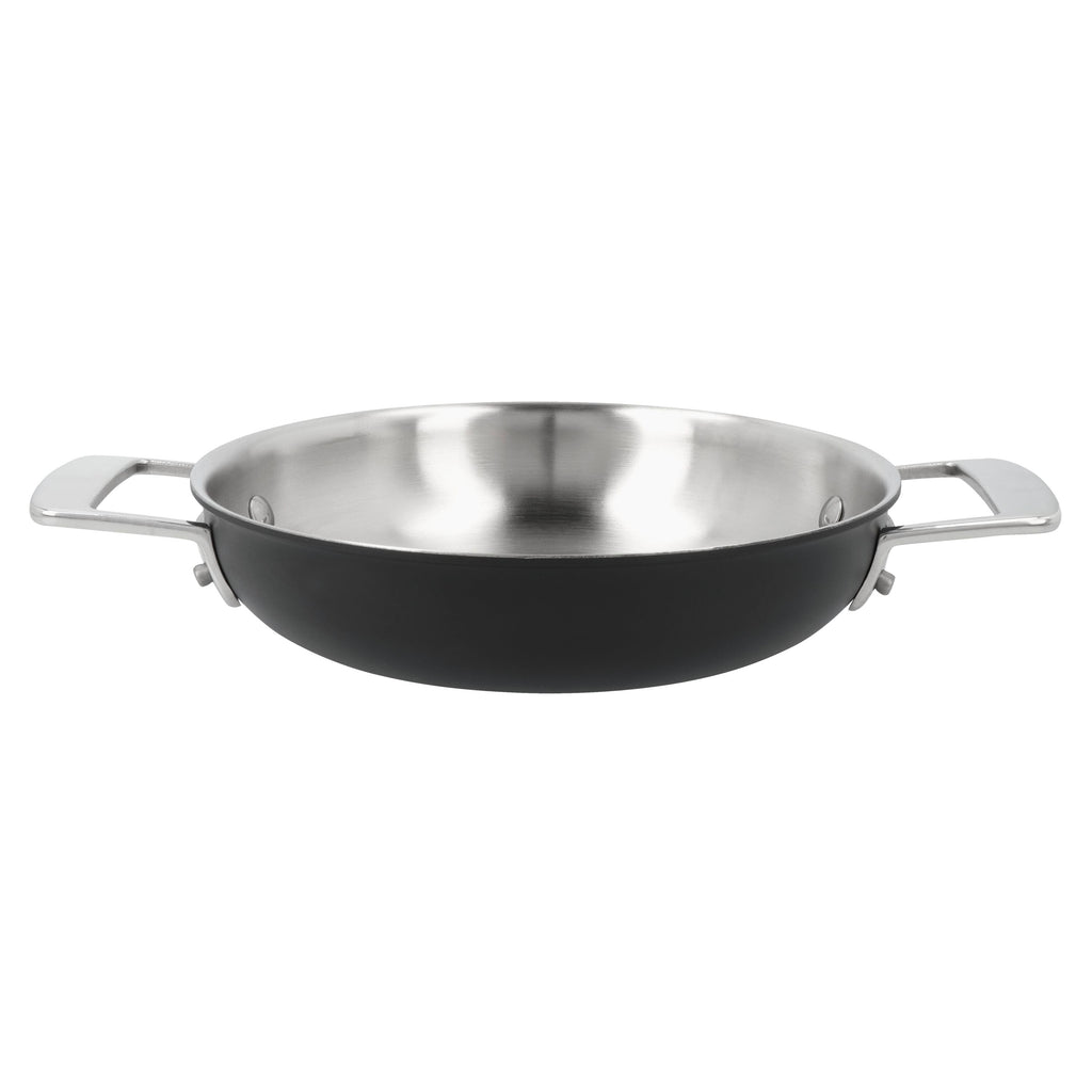 Demeyere Black 5 9.5-inch, 18/10 Stainless Steel, Frying Pan