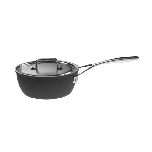 Demeyere Black 5 2 qt Sauteuse, 18/10 Stainless Steel