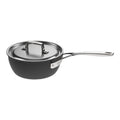 Demeyere Black 5 2 qt Sauteuse, 18/10 Stainless Steel