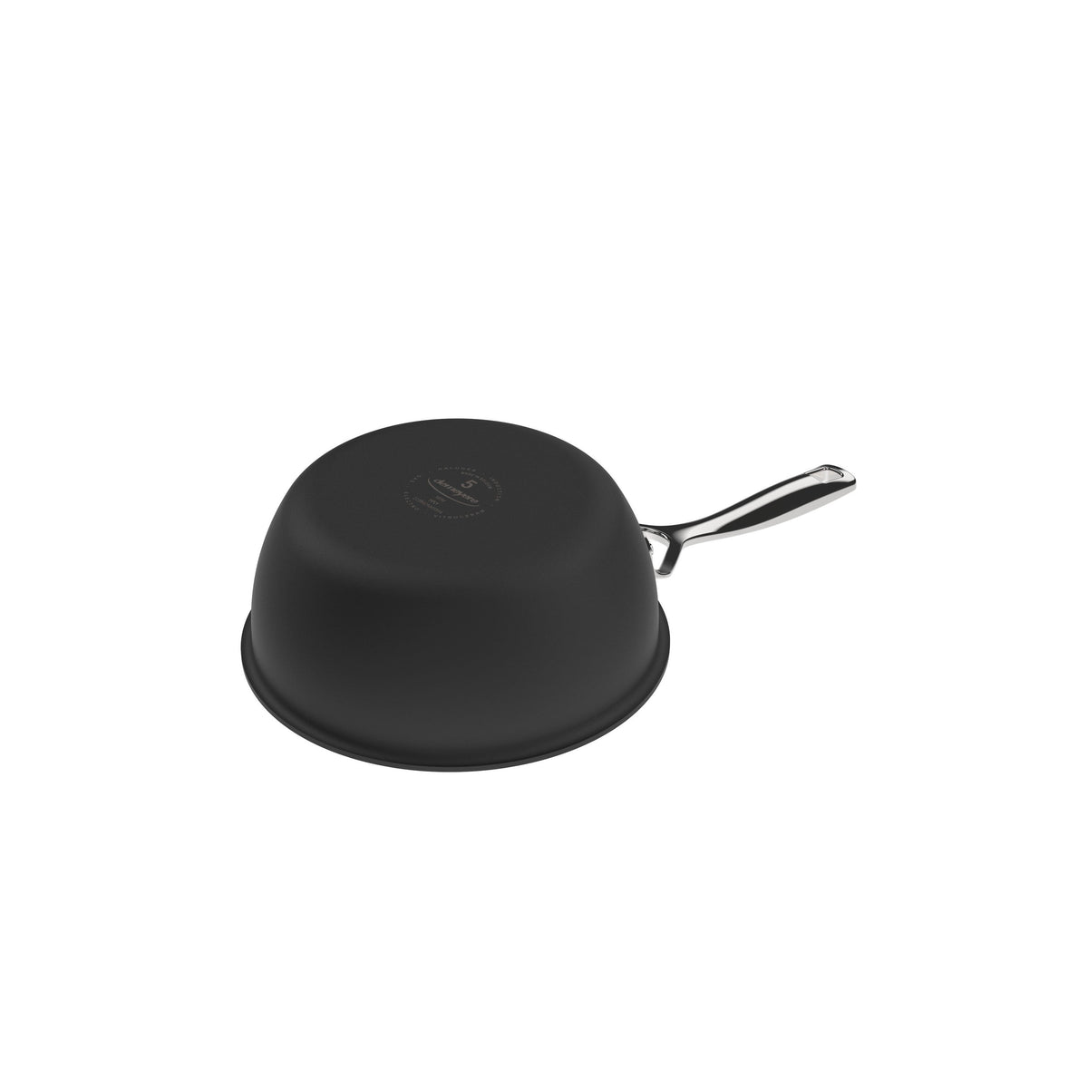 Demeyere Black 5 2 qt Sauteuse, 18/10 Stainless Steel