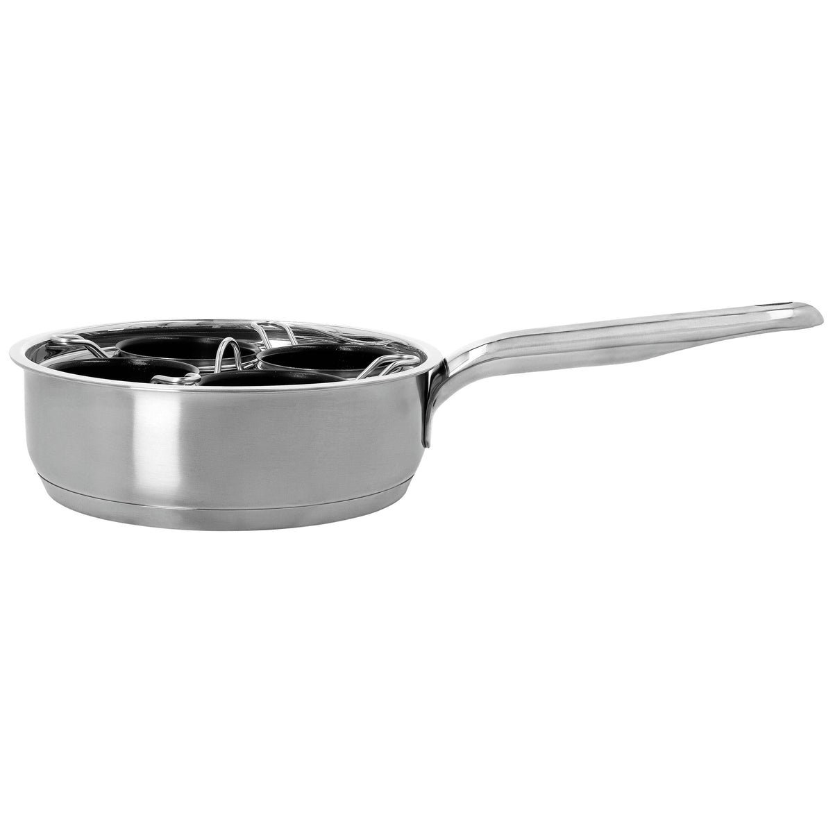 Demeyere Specialties 3 Egg poacher 18 cm, 18/10 Stainless Steel