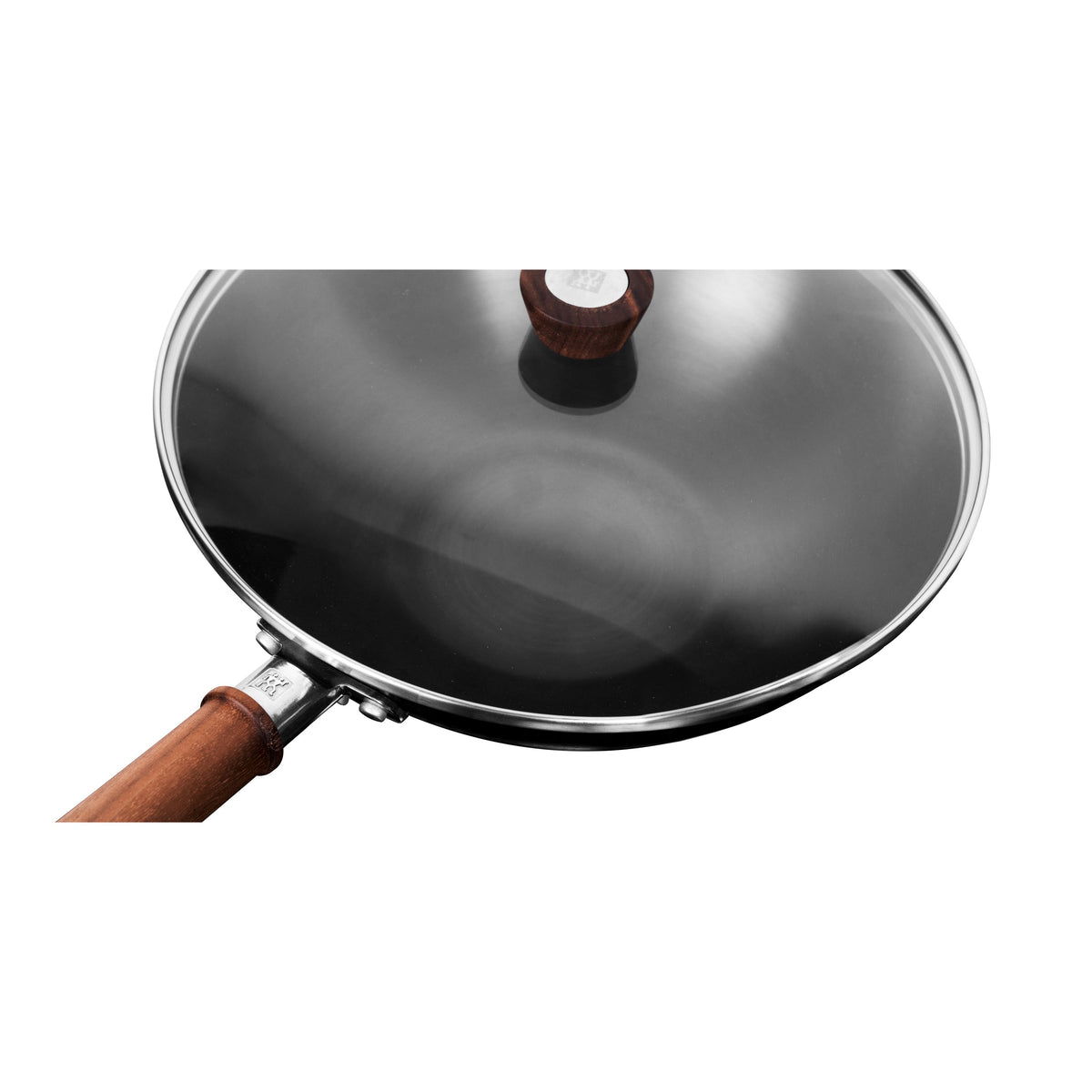 ZWILLING Dragon 12-inch, Carbon Steel, Wok With Lid