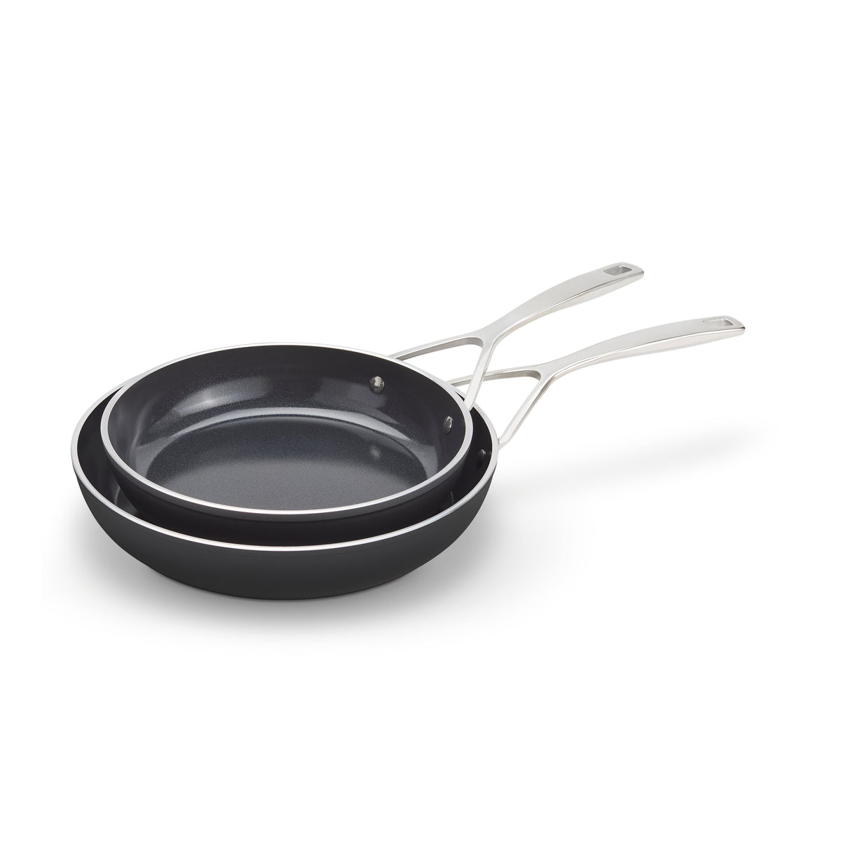 Demeyere Alu Pro 5 2-pc, Aluminum, Non-stick, Frying Pan Set