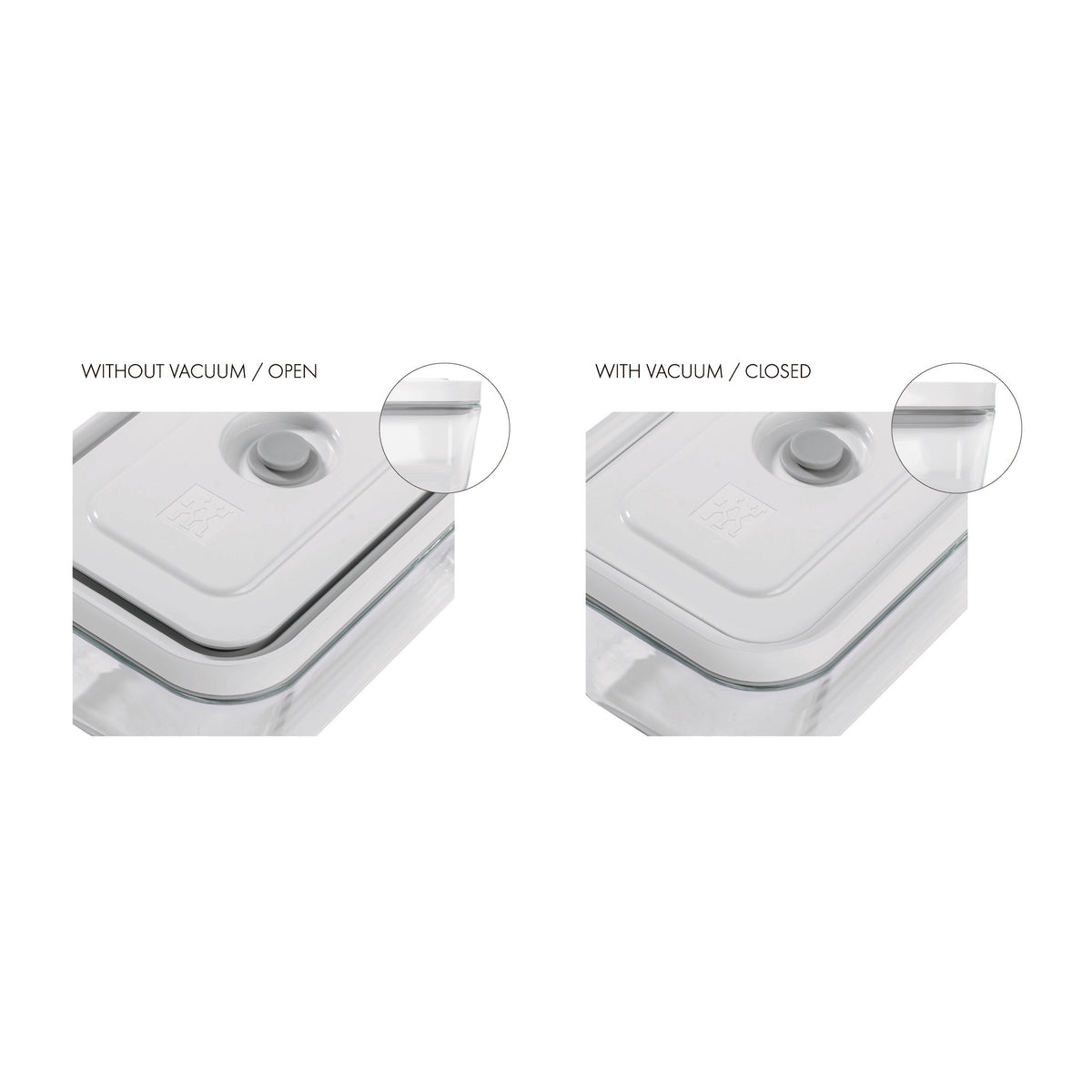 ZWILLING Fresh & Save glass / M/L Vacuum Starter Set, 7-pc