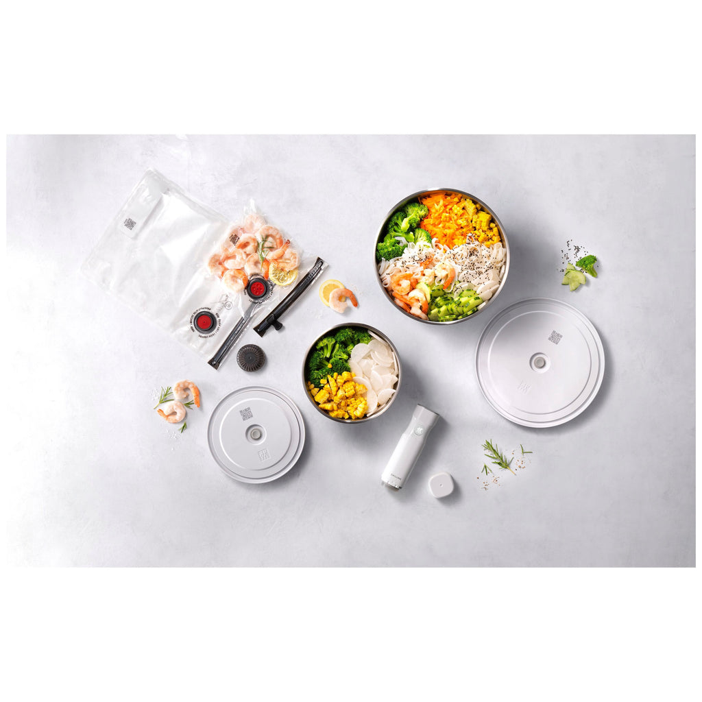 ZWILLING Fresh & Save BOWLS glass / M/L Vacuum Starter Set, 9-pc