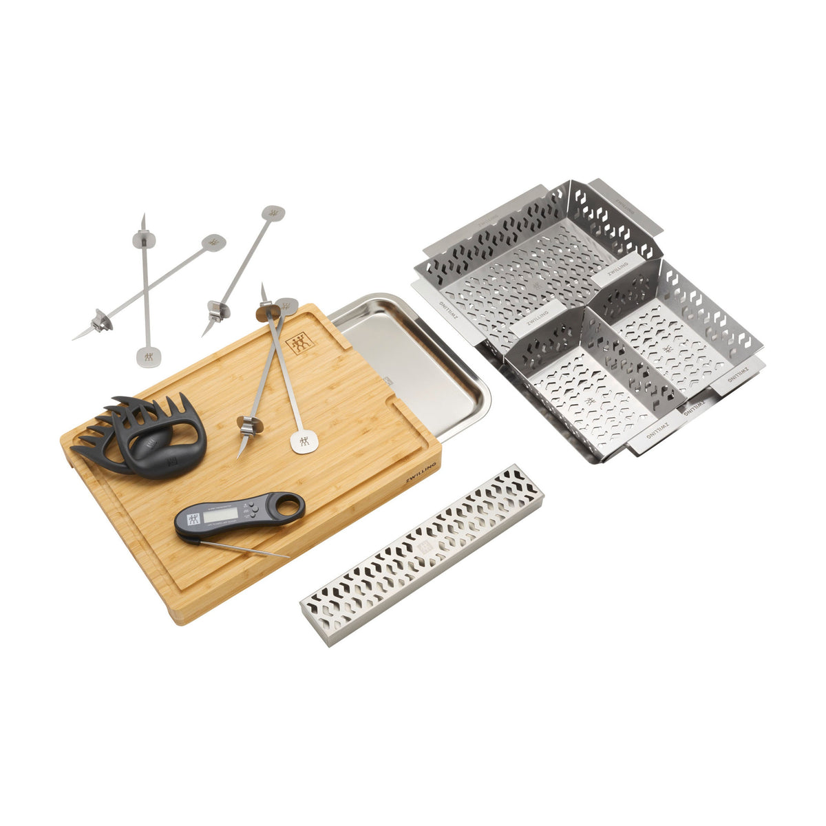ZWILLING BBQ+ 13-pc BBQ Accessory Set, Stainless Steel