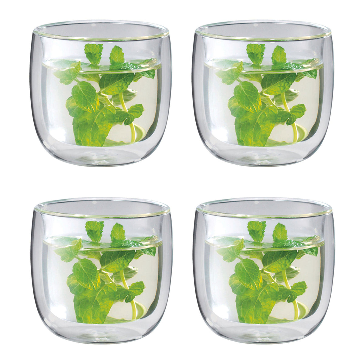 ZWILLING Sorrento 4-pc Tea Glass Set, Double Wall
