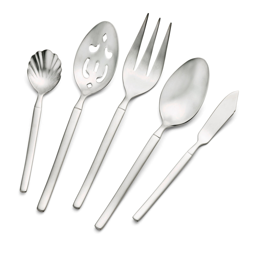 ZWILLING Opus (matted) 45-pc Opus Satin Flatware Set, 18/10 Stainless Steel