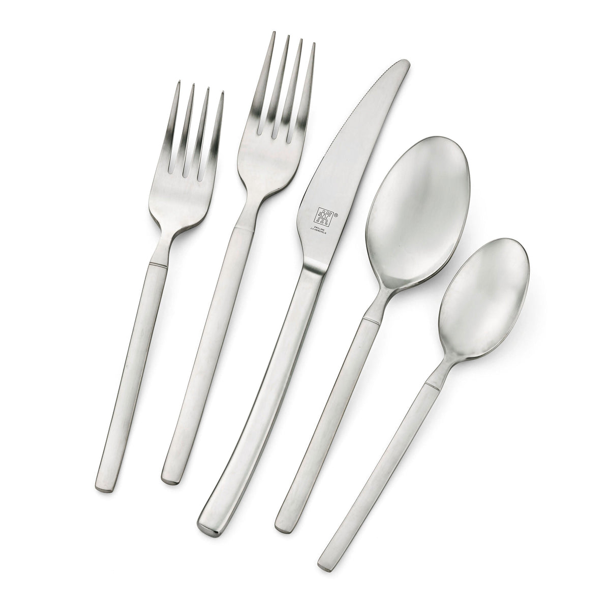 ZWILLING Opus (matted) 45-pc Opus Satin Flatware Set, 18/10 Stainless Steel