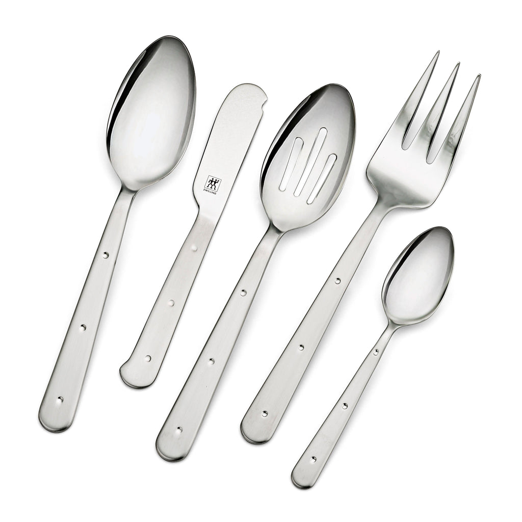 ZWILLING Porterhouse 45-pc, 18/10 Stainless Steel, Flatware Set