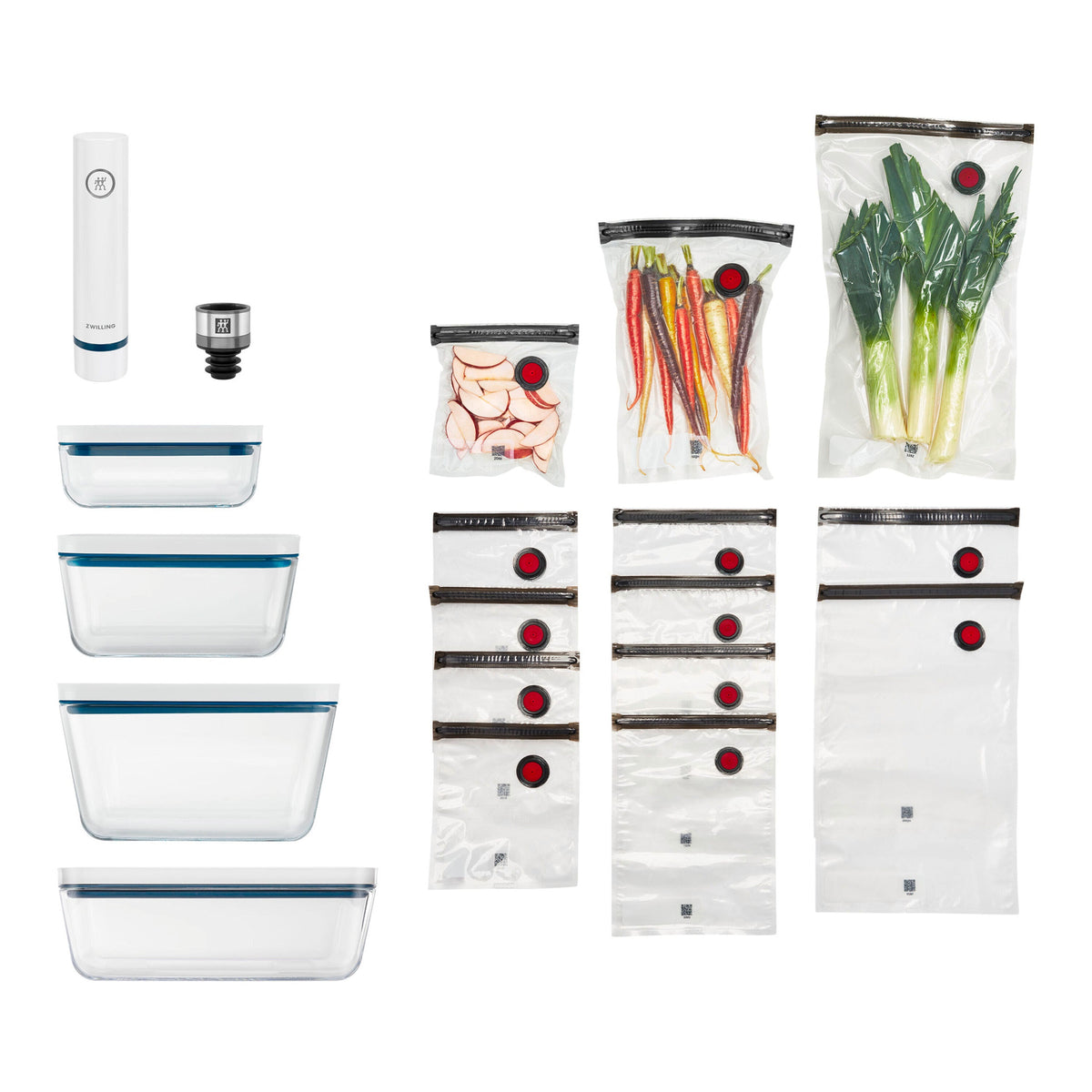 ZWILLING Fresh & Save Glass Vacuum Starter Set